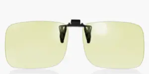 Blue Light Clip-On Glasses Worth It? - Clip on yellow blue light glasses