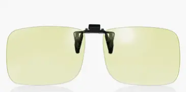 Blue Light Clip-On Glasses Worth It? - Clip on yellow blue light glasses