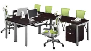 2 Person Desk Weight Capacity - 2 person L-shaped desk