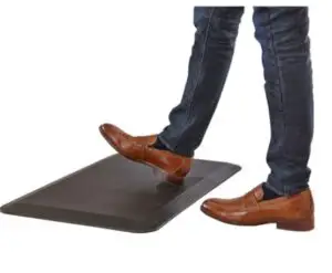 Home Office Fitness Gifts-Anti-Fatigue Mat Movable Safco man moving mat