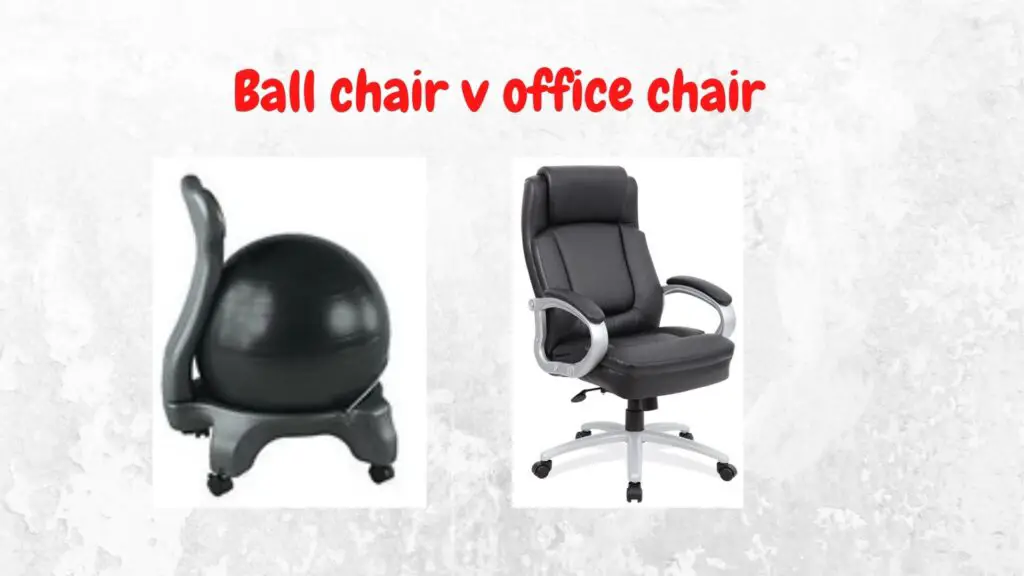 Ball chair v office chair Photo credit willspot on VisualHunt