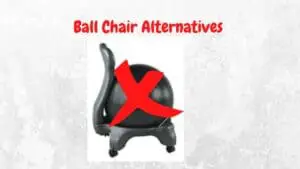 Ball Chair Alternatives - Gaiam balance ball chair black