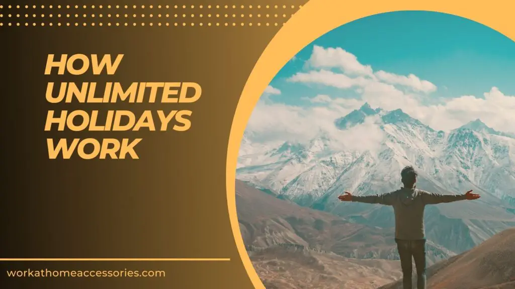 How Unlimited Holidays Work - Man reaching arms out on mountain