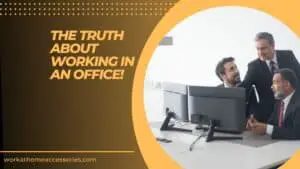 The Truth About Working In An Office - 2 men working over a computer